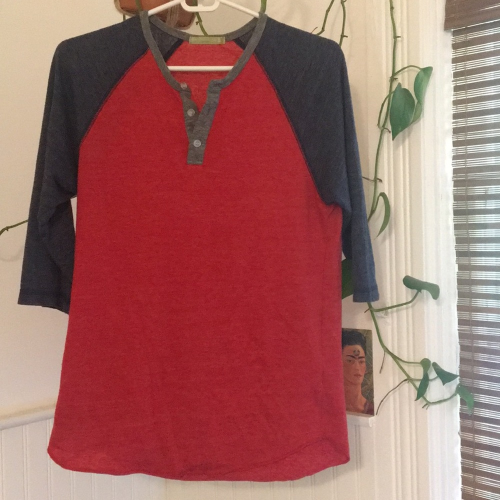Baseball 3/4 length shirt
